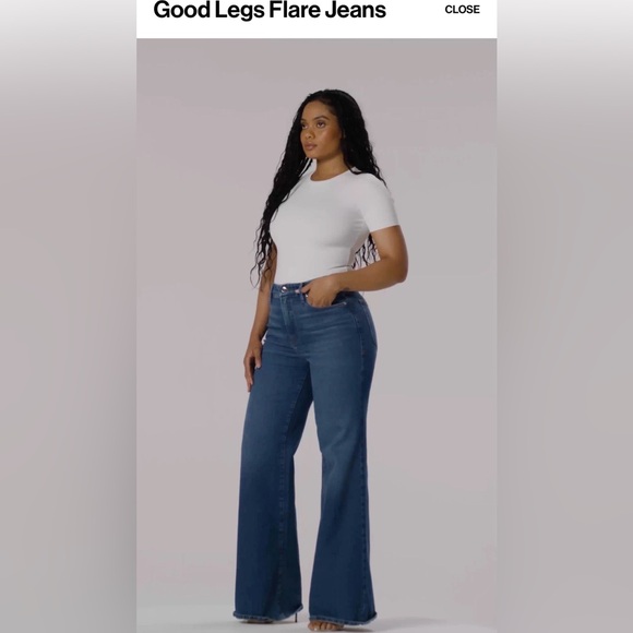 Good American Denim - Good American Blue Flare Jeans